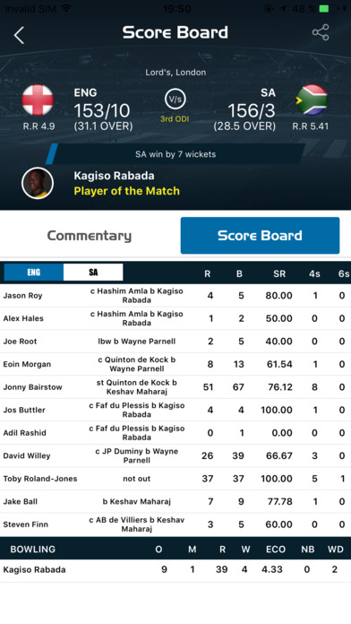 Cricguru - Live Cricket Score screenshot 2
