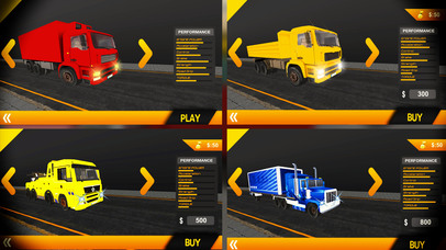 Parking sims - Modern shipper truck drive 3D screenshot 2