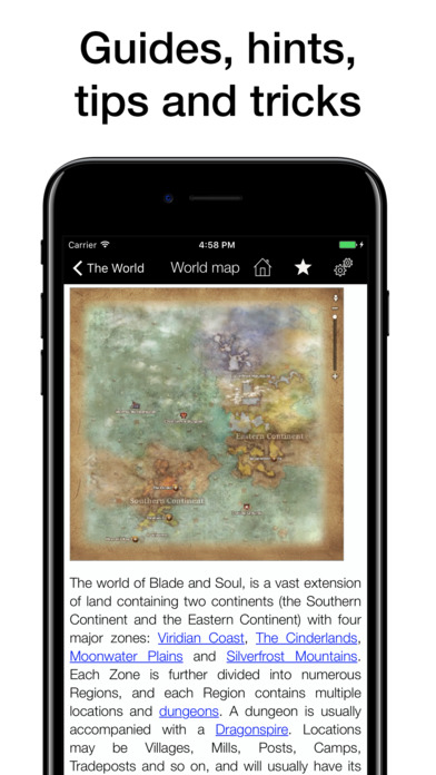 Pocket Wiki for Blade & Soul screenshot 3