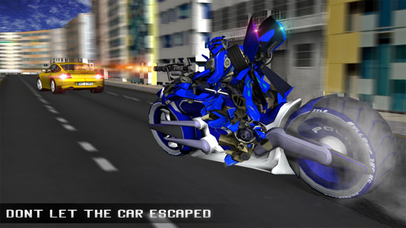 Monster Police Robot Moto Car Chase screenshot 3