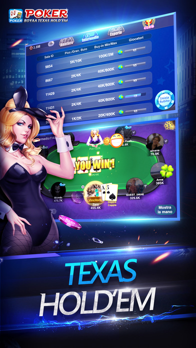 Poker texas holdem download ita