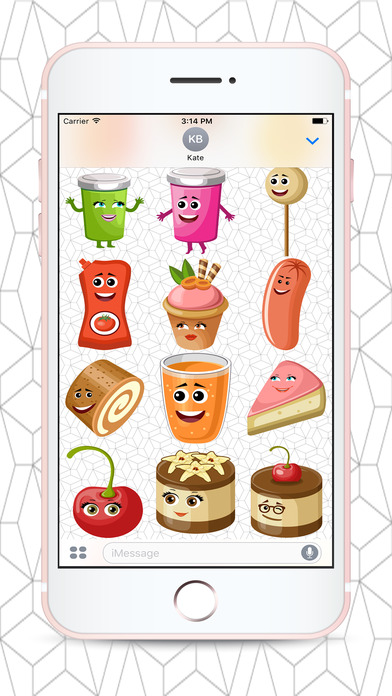 Food Party Celebration Stickers screenshot 2