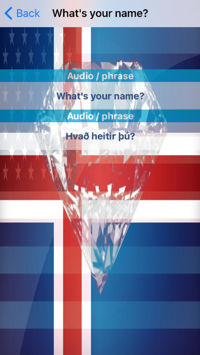 Icelandic Phrases Diamond 4K Edition screenshot 3
