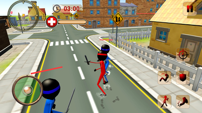 Stickman Ninja War Extreme Fight 3D screenshot 3