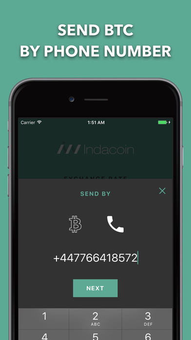 Indacoin – Bitcoin Wallet screenshot 3