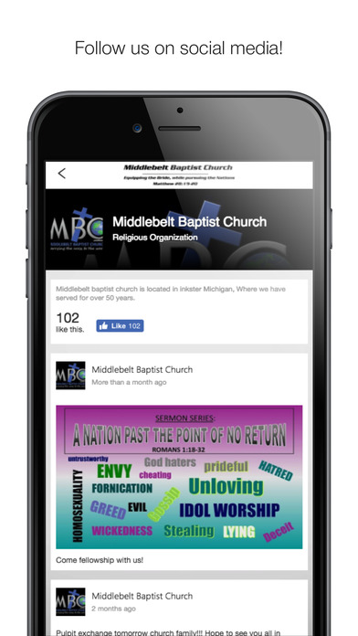 Middlebelt Baptist screenshot 2