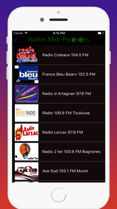 Radio France FM - Écouter Radios en Ligne / Direct screenshot 4