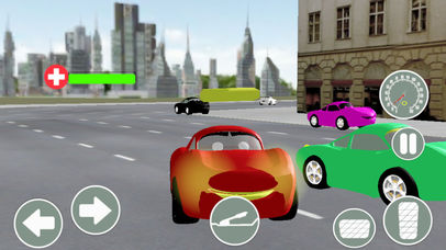 Crazy Mini Kids Cars 3D screenshot 4