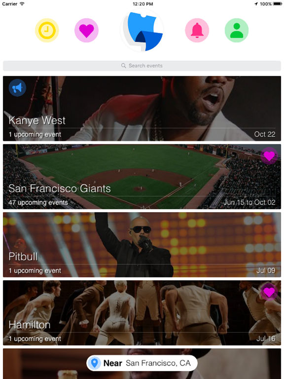 Screenshots of TickPick: No Fee Tickets | Sports, Concerts, Shows for iPad