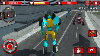 Monster Hero Car Transformation screenshot 4