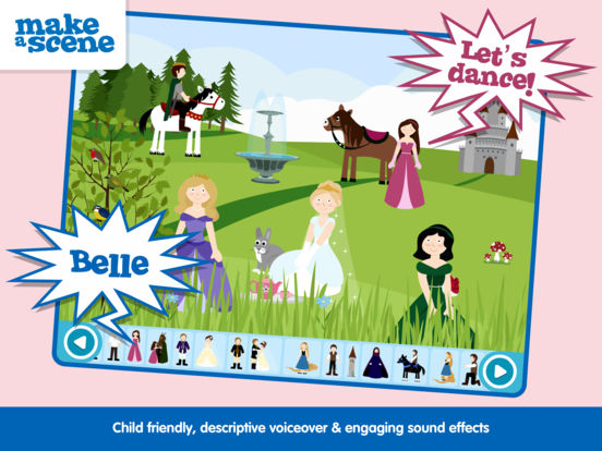 Make a Scene: Princess Fairy Tales на iPad