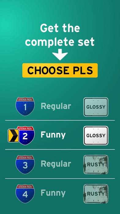 Funny Road Signs USA (Glossy) screenshot 2