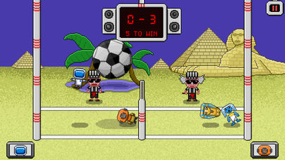 Pixel Volley screenshot 2