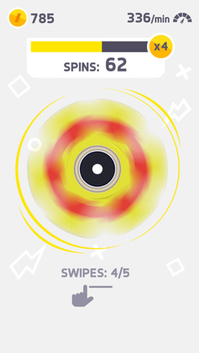 Dancing Spinner - Fringer Fidget Tap screenshot 2