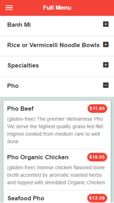 Big Bites Vietnamese Eatery screenshot 3