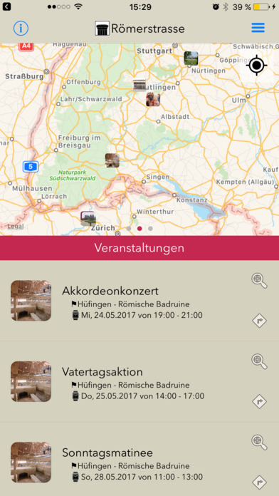Roemerstrasse Neckar-Alb-Aare screenshot 2