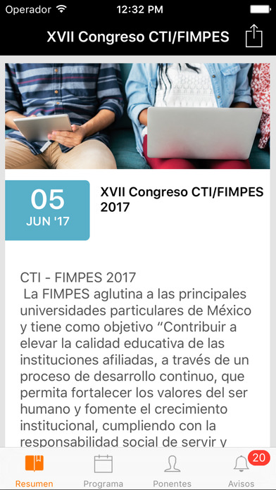 CTI/FIMPES 2017 screenshot 2