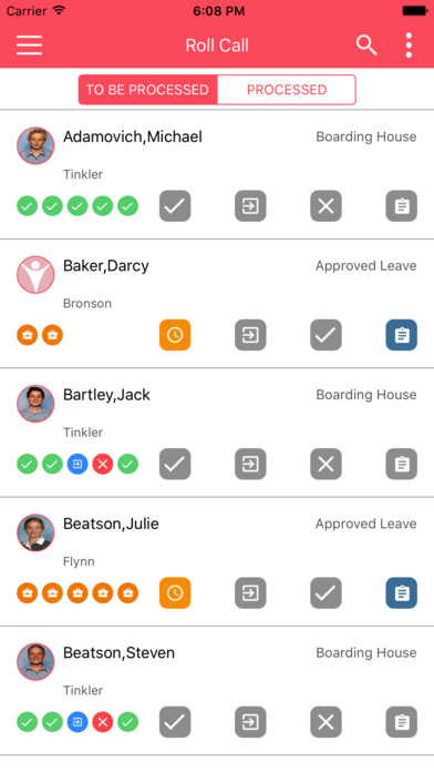 REACH Boarding Staff Phone App screenshot 4