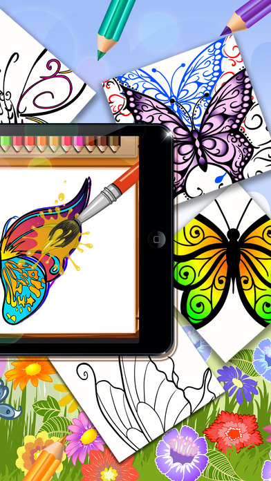 How to Sketch Butterfly on Picture Pro screenshot 2