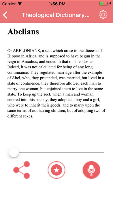 Theological Dictionary Terms Definitions screenshot 3