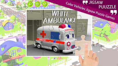 Color Vehicles Jigsaw Puzzle Games screenshot 4