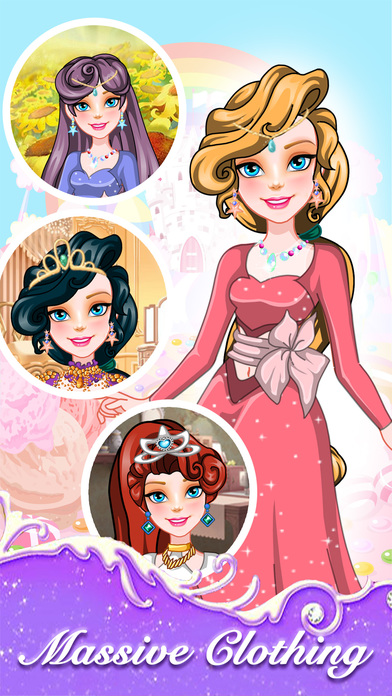 Princess Dressup Salon® - Makeover Girly Games screenshot 3
