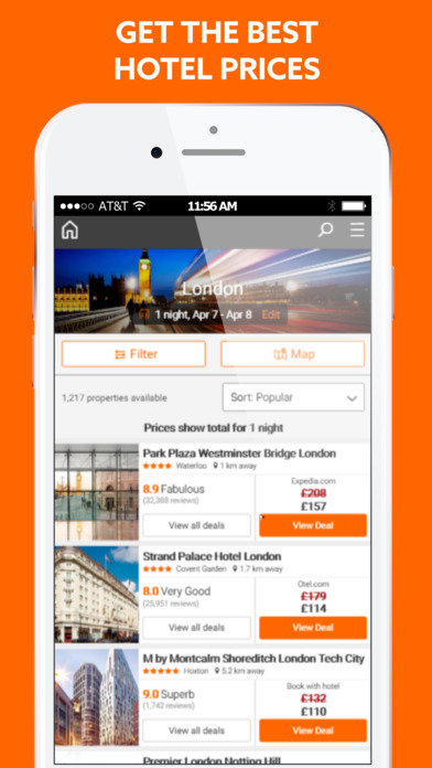 HotelSeeks , Compare Travel Booking screenshot 3