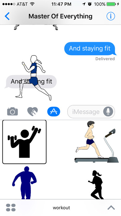 Workout Stickers : Lose Weight & Fat Fast screenshot 3