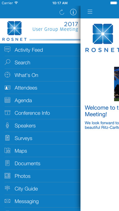 2017 Rosnet User Group Meeting screenshot 2