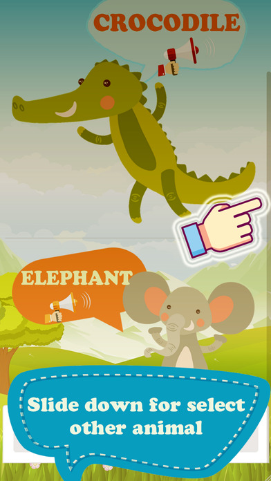 Learn Animals Vocabulary - Sound first words games screenshot 2
