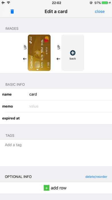 Card2 lite : lighten your wallet screenshot 4