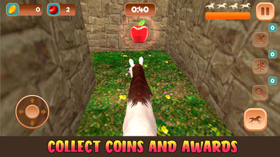 Pony Horse Maze Adventure Simulator screenshot 2
