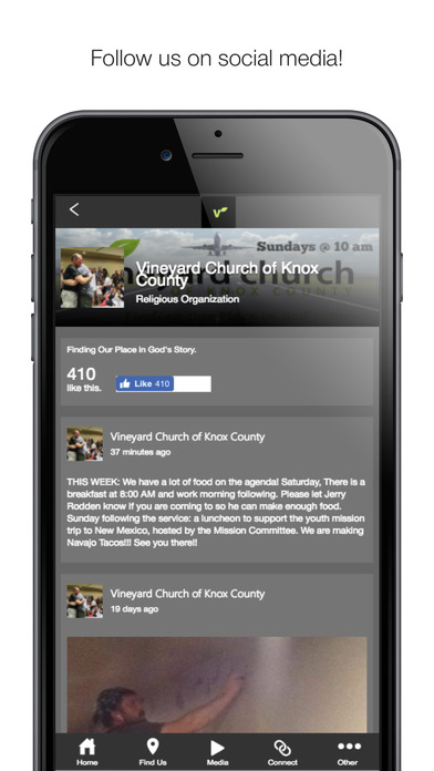 Vineyard Church of Knox County screenshot 2