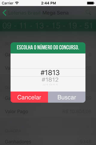 Loterias Brasil screenshot 3