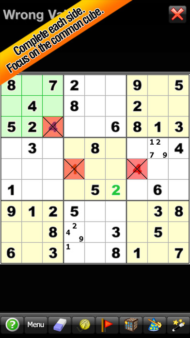 Sudoku 3D - Sudoku in 3 dimensions! screenshot 3