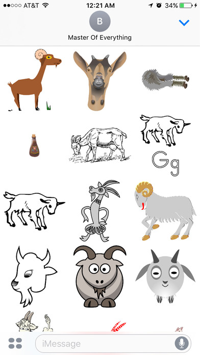 Goat Stickers : Jordan Vs. Lebron (G.O.A.T.) screenshot 2