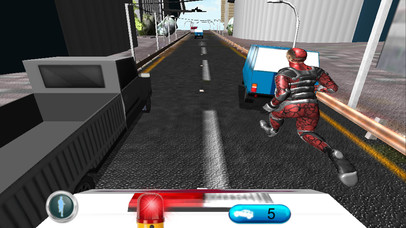 Ambulance Protector Hero Game 3D screenshot 3