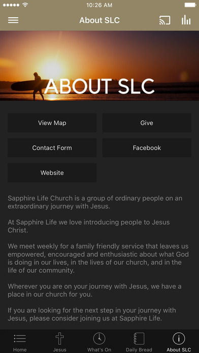 Sapphire Life Church App screenshot 3