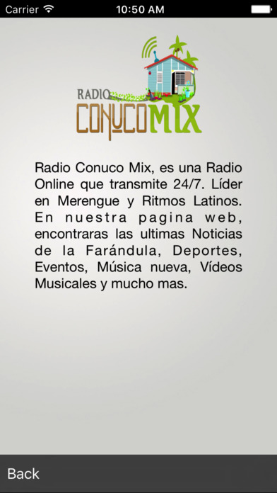 Conuco Mix Radio screenshot 3