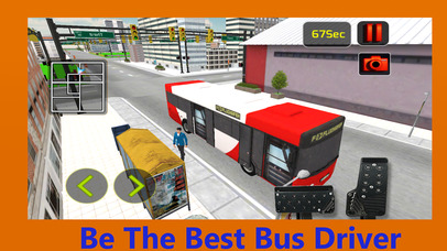 3D Bus Pickup Drive Simulator screenshot 2