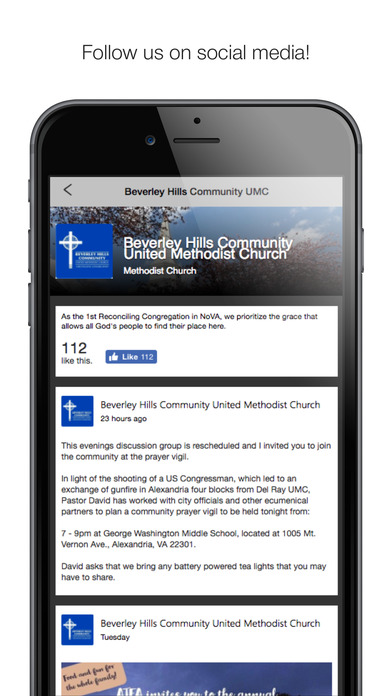 Beverley Hills Community UMC- Alexandria, VA screenshot 2