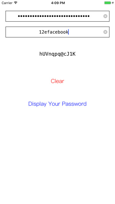 Password - by Lei Zhang screenshot 2