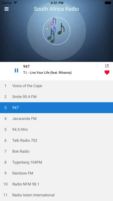 South Africa Radio Station Player - Live Streaming screenshot 2