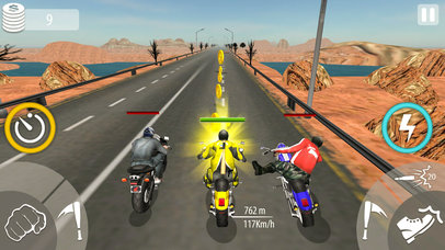 Highway Super Bikes Attack Race screenshot 4