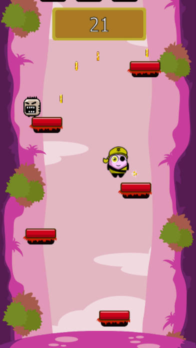 Cartoon Jungle Villains Jump screenshot 2