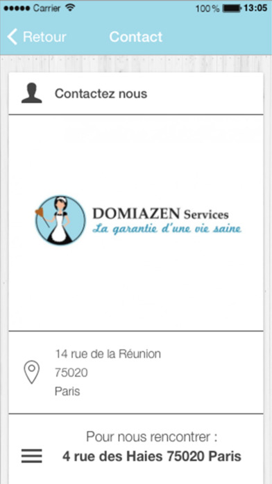 DOMIAZEN Services screenshot 2