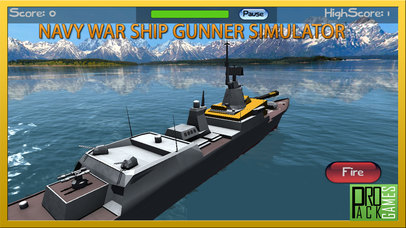 Navy Warship Gunner Simulator: Naval warfare Fleet screenshot 2