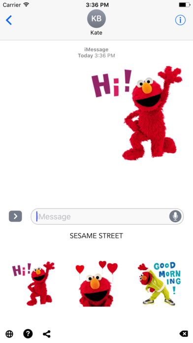 Sesame Street Sticker App screenshot 4