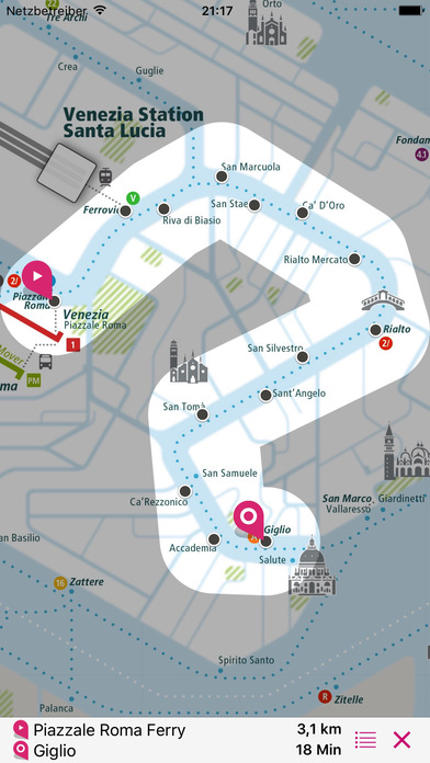 Venice Rail Map screenshot 3