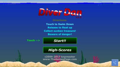 Diver Dan - Touch & Dive screenshot 2